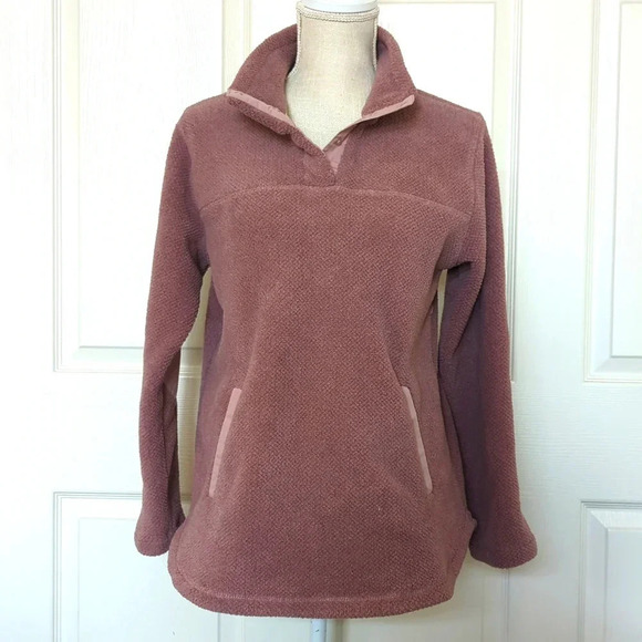 Thread & Supply Roadtrip Deep Mauve Pullover - Picture 2 of 7